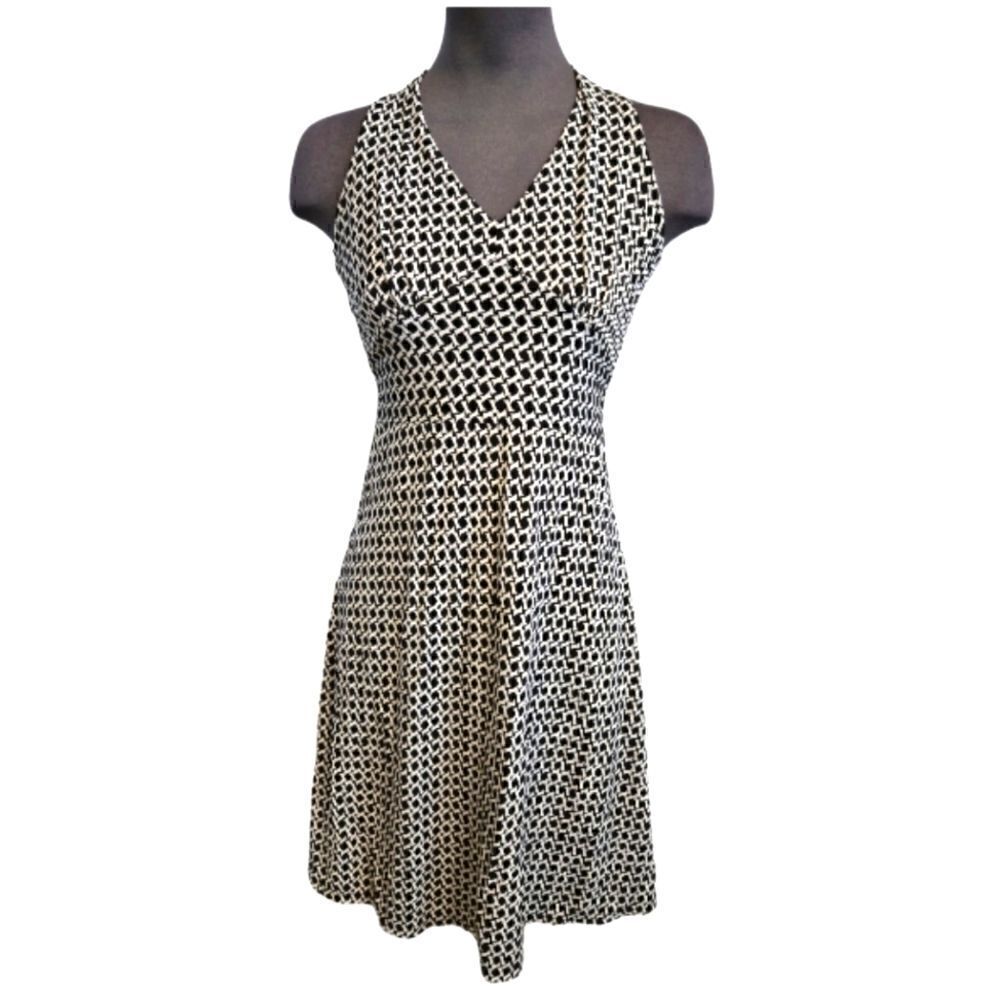 EC ANN TAYLOR GEOMETRIC DRESS SZ.2P